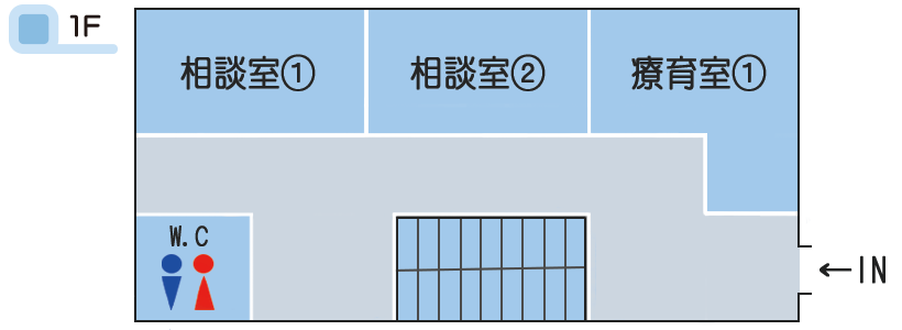 フロアーマップ 1F