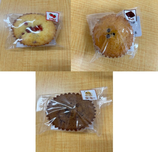 4月～9月限定のマドレーヌ